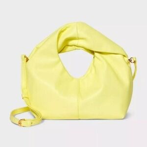 Women's Mini Twist Crossbody Bag - A New‎ Day Yellow